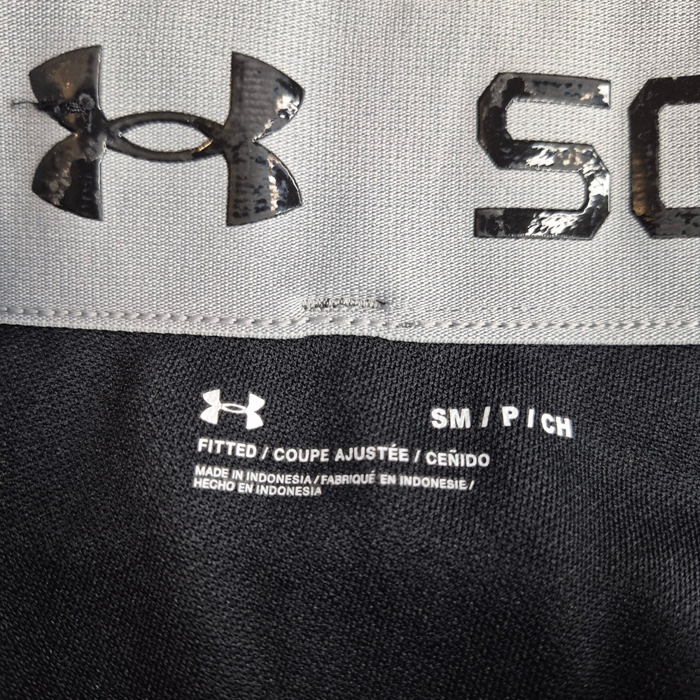 Under Armour Womens Small Black Softball Pants Fitted Performance Knicker UA - Picture 2 of 11